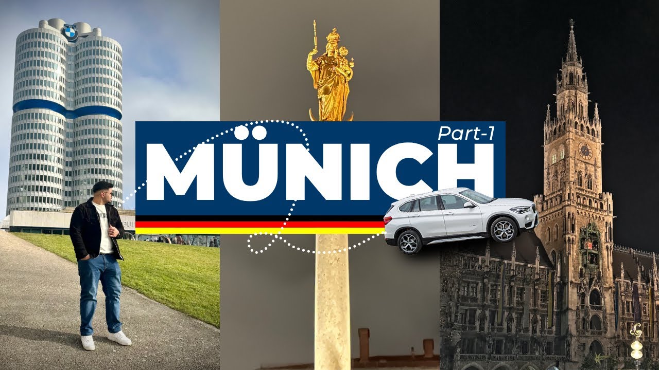 Munich Travel Vlog 🇩🇪 | Innsbruck Stop, Marienplatz & BMW Museum | Part 1