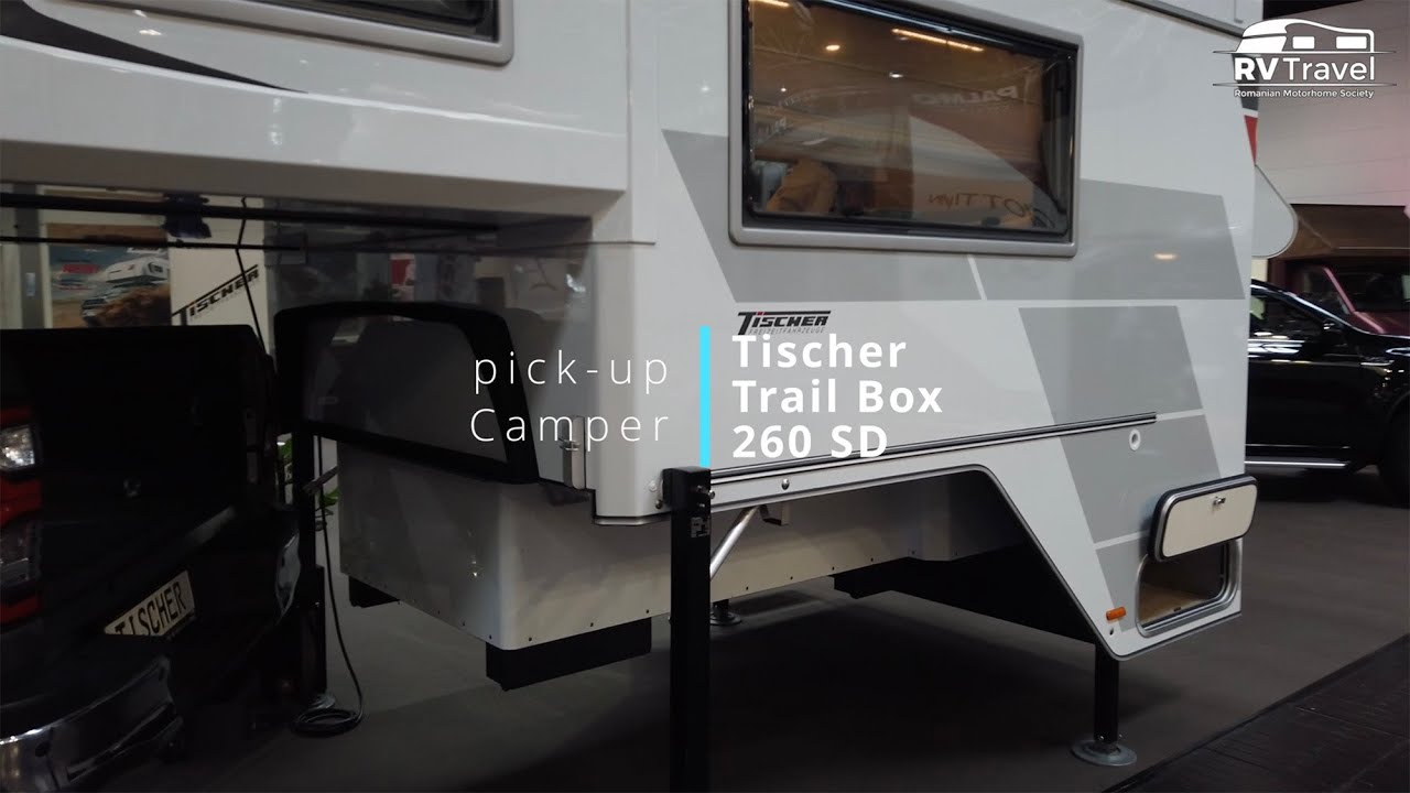 Tischer Trail 260 SD Risemobill, Modell 2022 Fahrerhaus außen und innen - Caravan Salon Düsseldorf