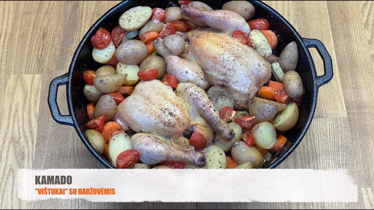Kamado receptas: 