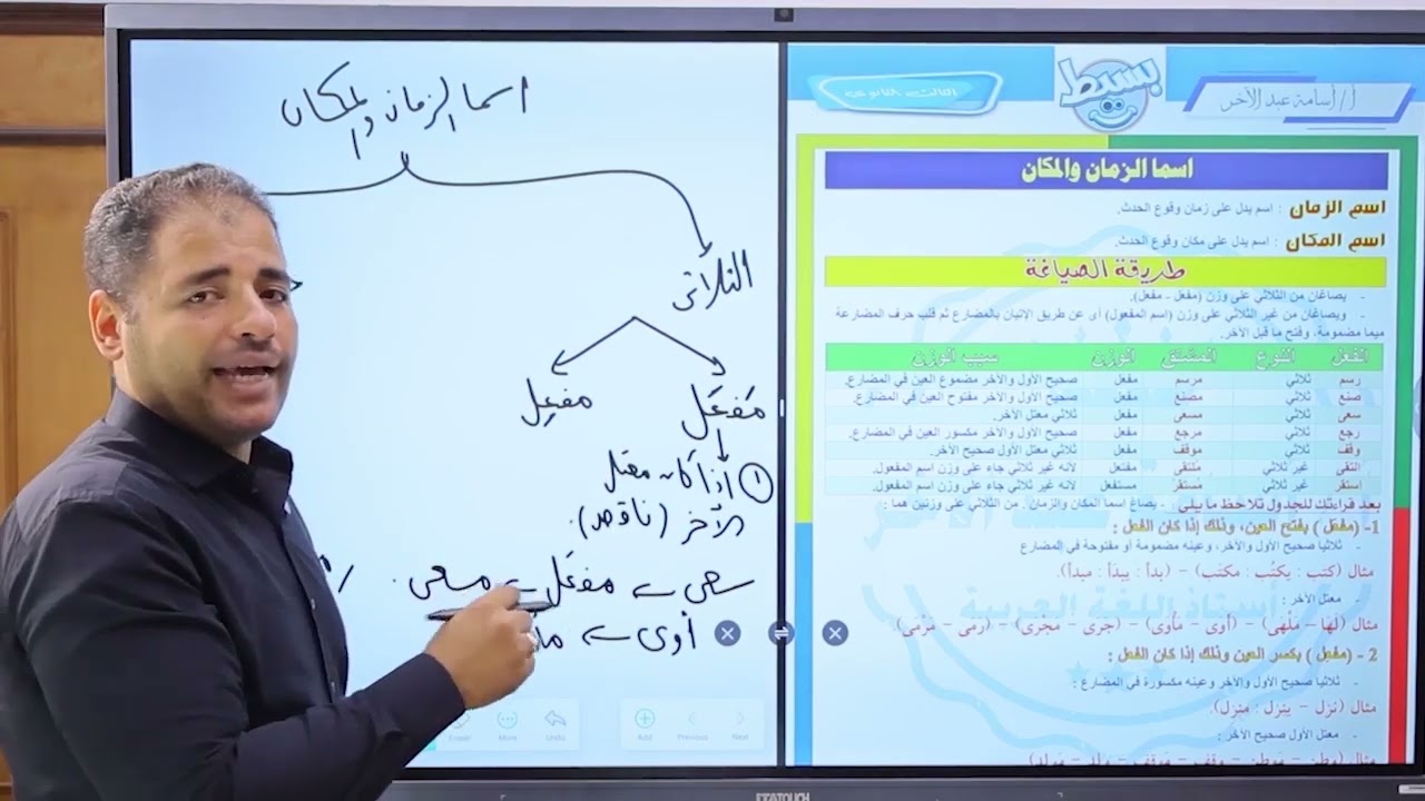 أقوى شرح لاسم الزمان والمكان ✨