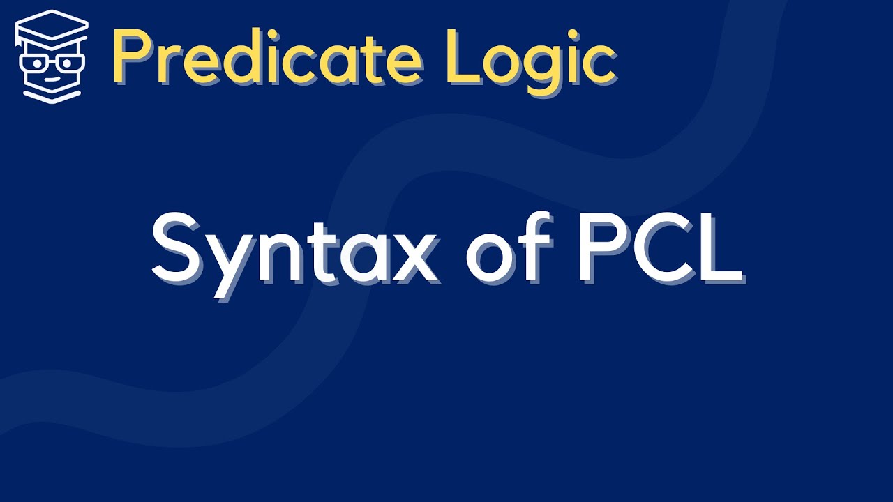 Syntax of PREDICATE LOGIC and WELL-FORMED FORMULAS (wffs)