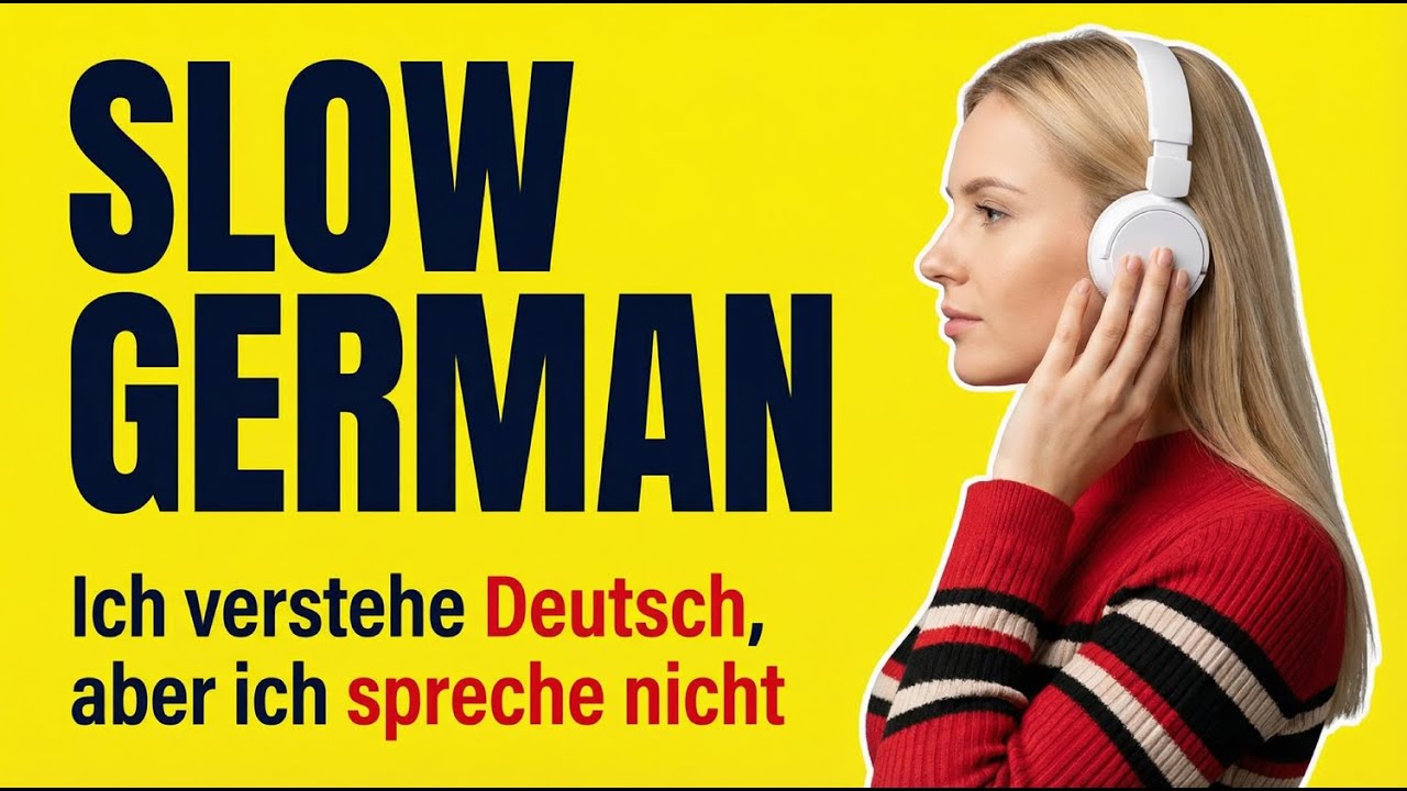 Ich verstehe Deutsch, aber ich spreche nicht – Hör zu und sprich mit