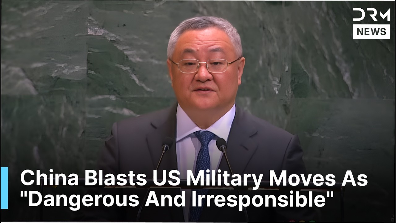 UNGA SPEECH: China Defends UN Veto On Hormuz As Tensions Rise In Middle East | DRM | AC1F