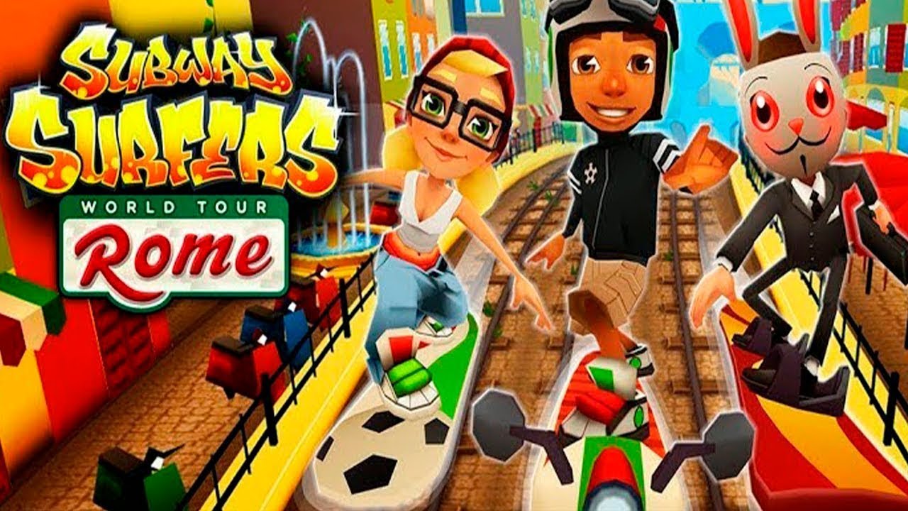 NEW UPDATE - SUBWAY SURFERS ROME 2013 ( EASTER SPECIAL )