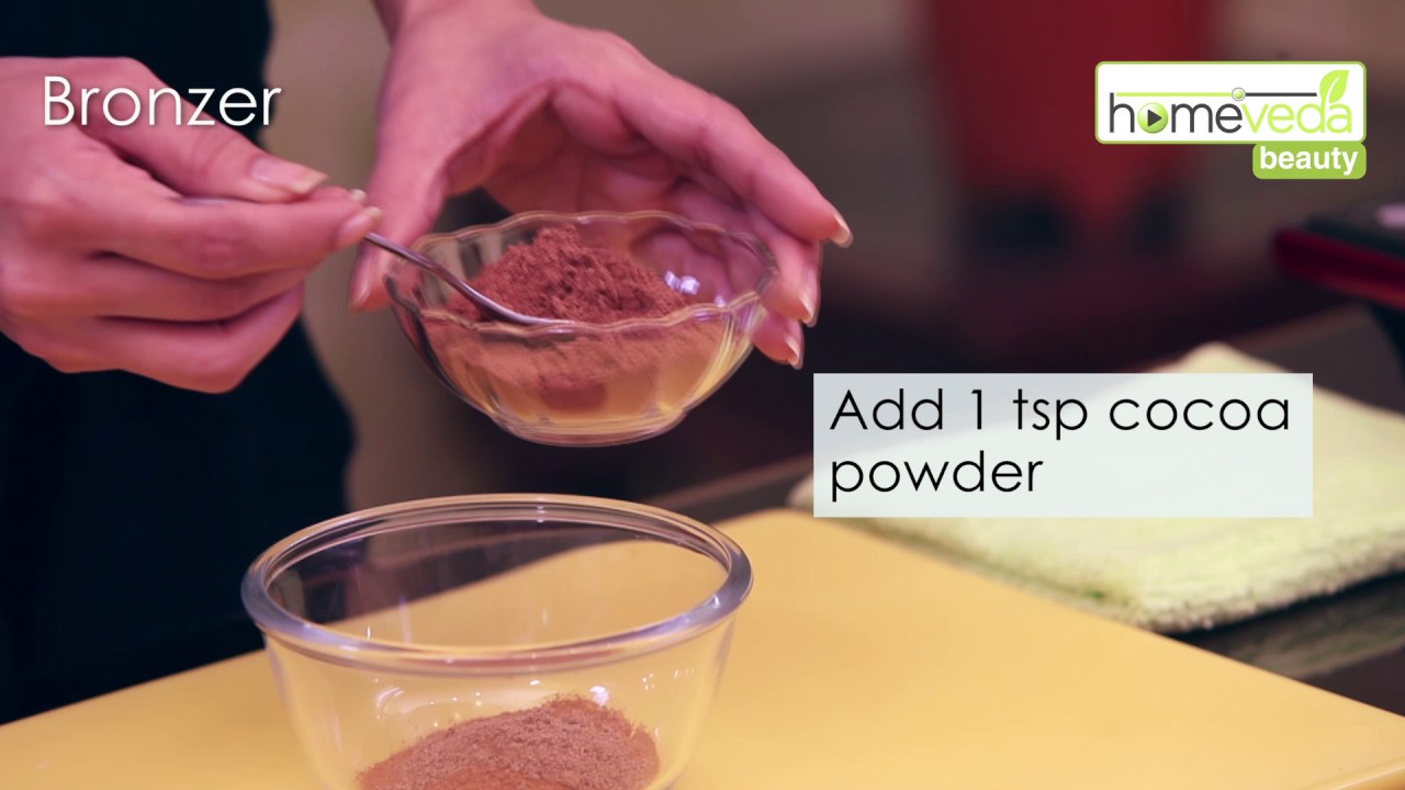 Make Natural Bronzer At Home Under 30 Seconds! Easy Remedy - Homeveda