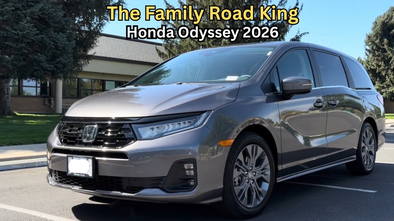 Honda Odyssey 2026 – The Ultimate Road Trip Machine!