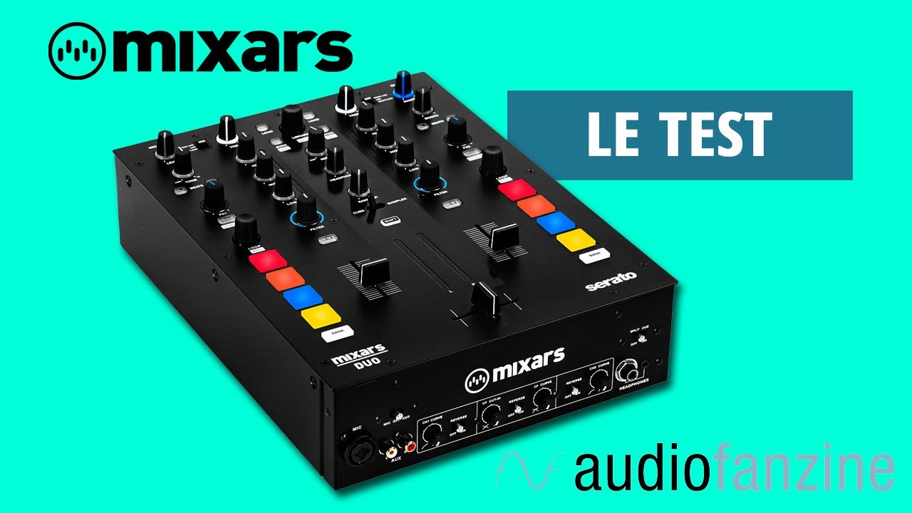 On teste la mixage Duo de Mixars !