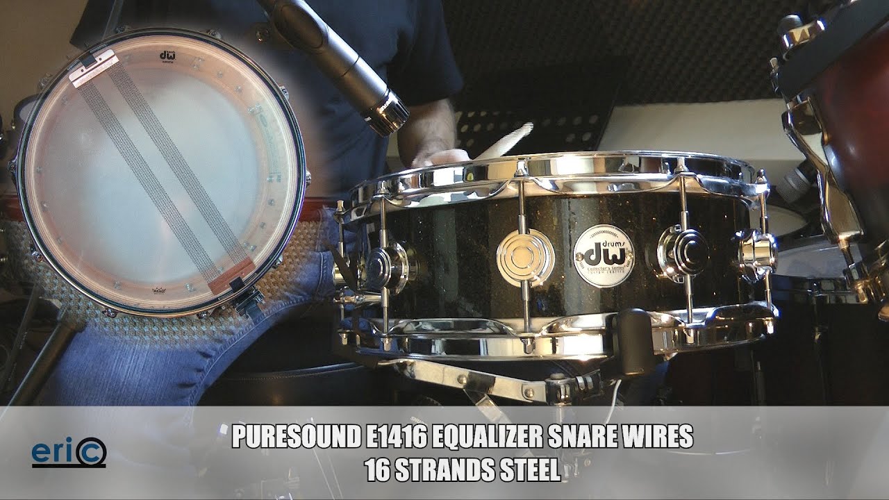 Snare drum wires test