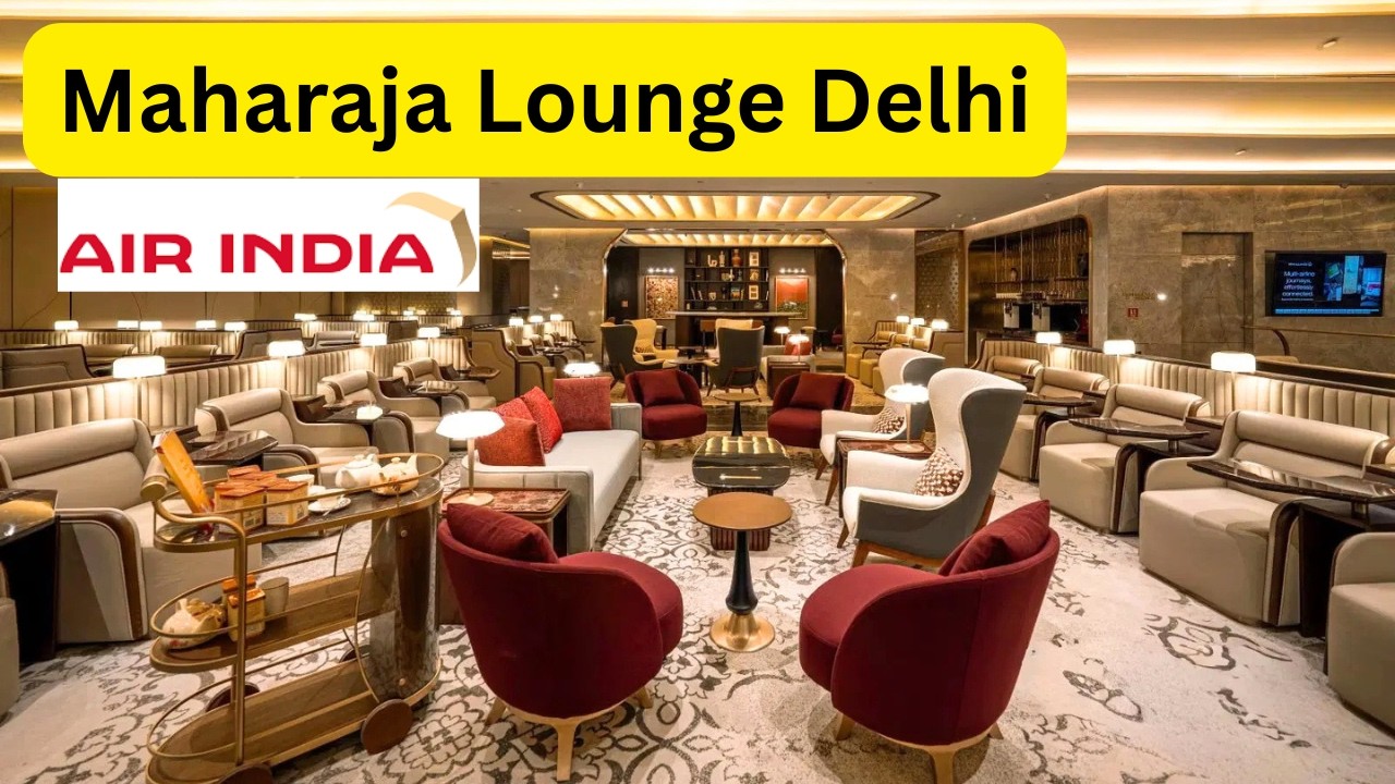 ПОЛНЫЙ ОБЗОР бизнес-зала Air India Maharaja в Дели ✈️ | Еда, места и впечатления от лаунжа