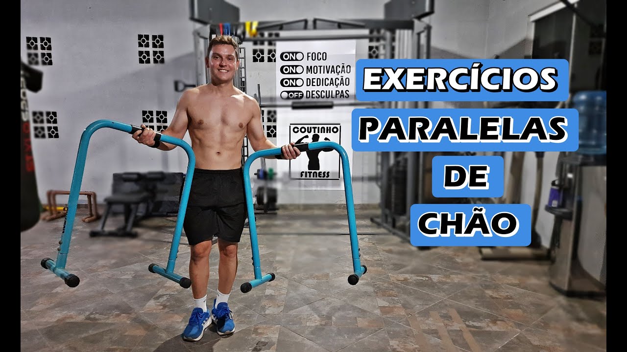 Melhores Exercícios com PARALELAS de CHÃO