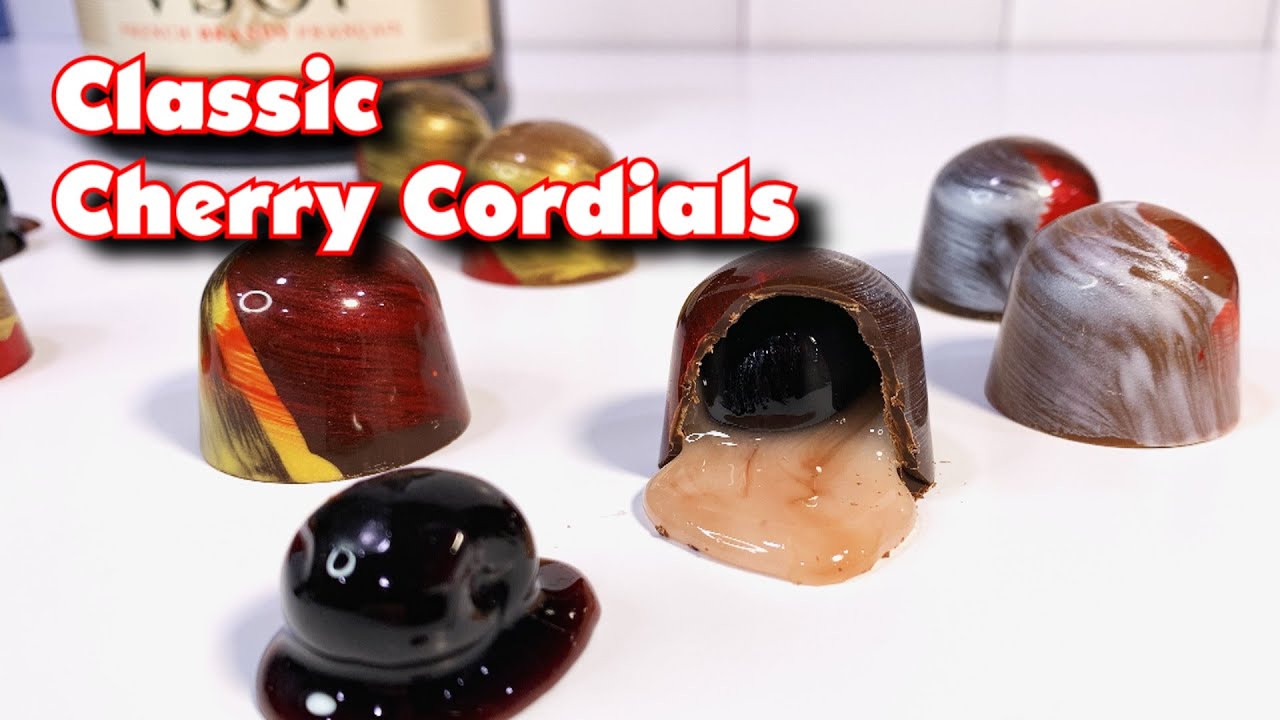 Making our Classic Cherry Cordials