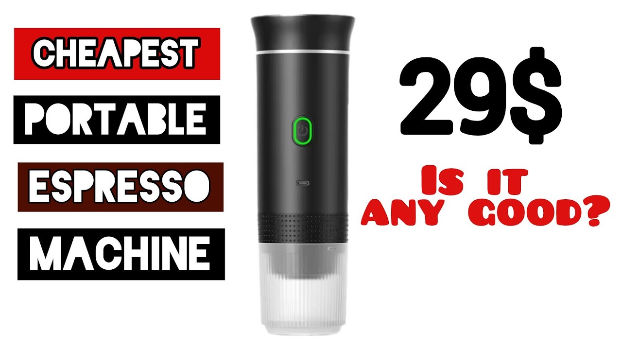 Reviewing The Cheapeset Portable Espresso Machine  29$