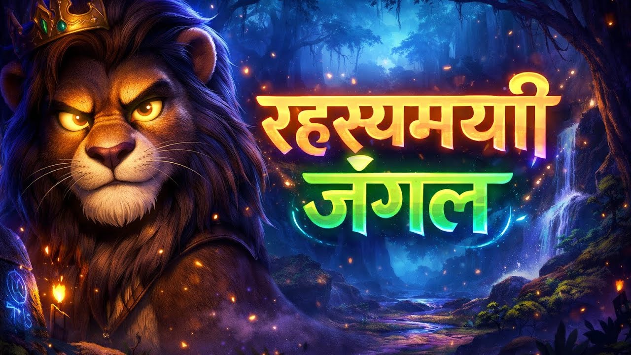 रहस्यमयी जंगल 🌲🦁 | The Mysterious Jungle Story 3D Cartoon HD ✨🔥 | Magical Forest Adventure | #2026