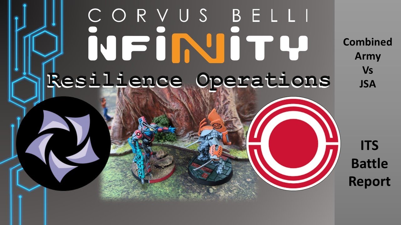 Fast Panda Gaming: Infinity Battle Report - Resilience Operations (Combined Army vs JSA)