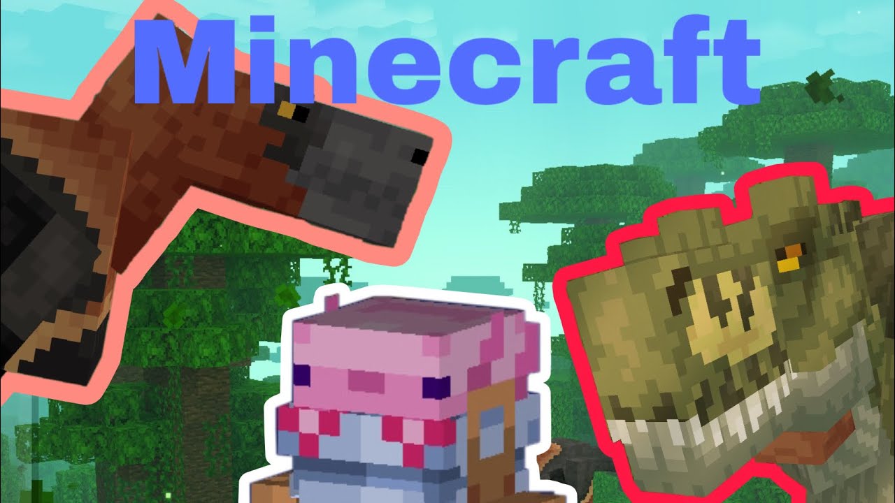 🦕🦖🛑Minecraft con dinosaurios!🦖🦕🛑