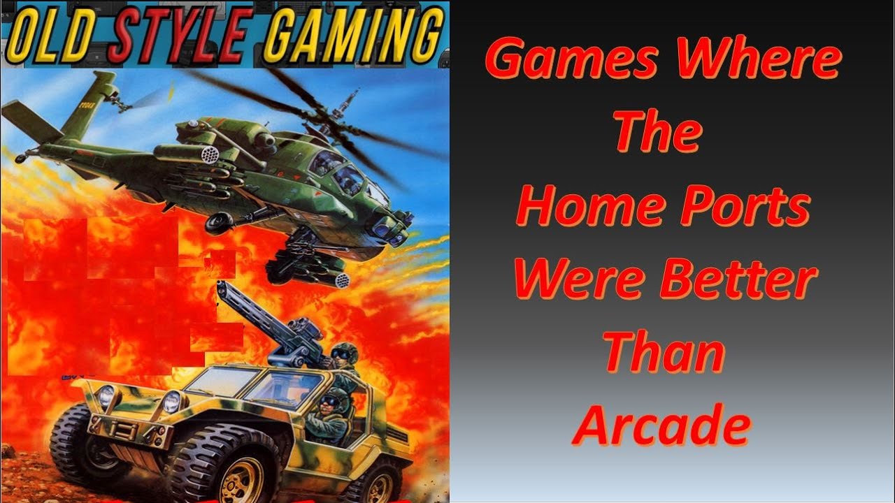 Games Where Home Ports Were Better Than Arcade