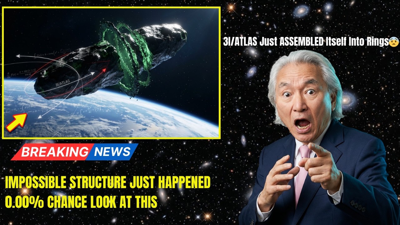 3I/ATLAS Just ASSEMBLED Itself Into Rings &mdash; Saturn-Like Structure Forming | Michio Kaku