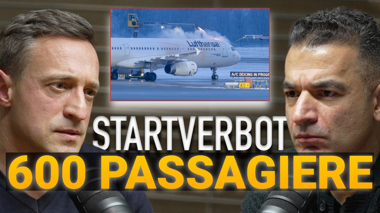 Flughafen München: Ermittlungen wegen Zwangsübernachtung im Flugzeug.  #podcast #166