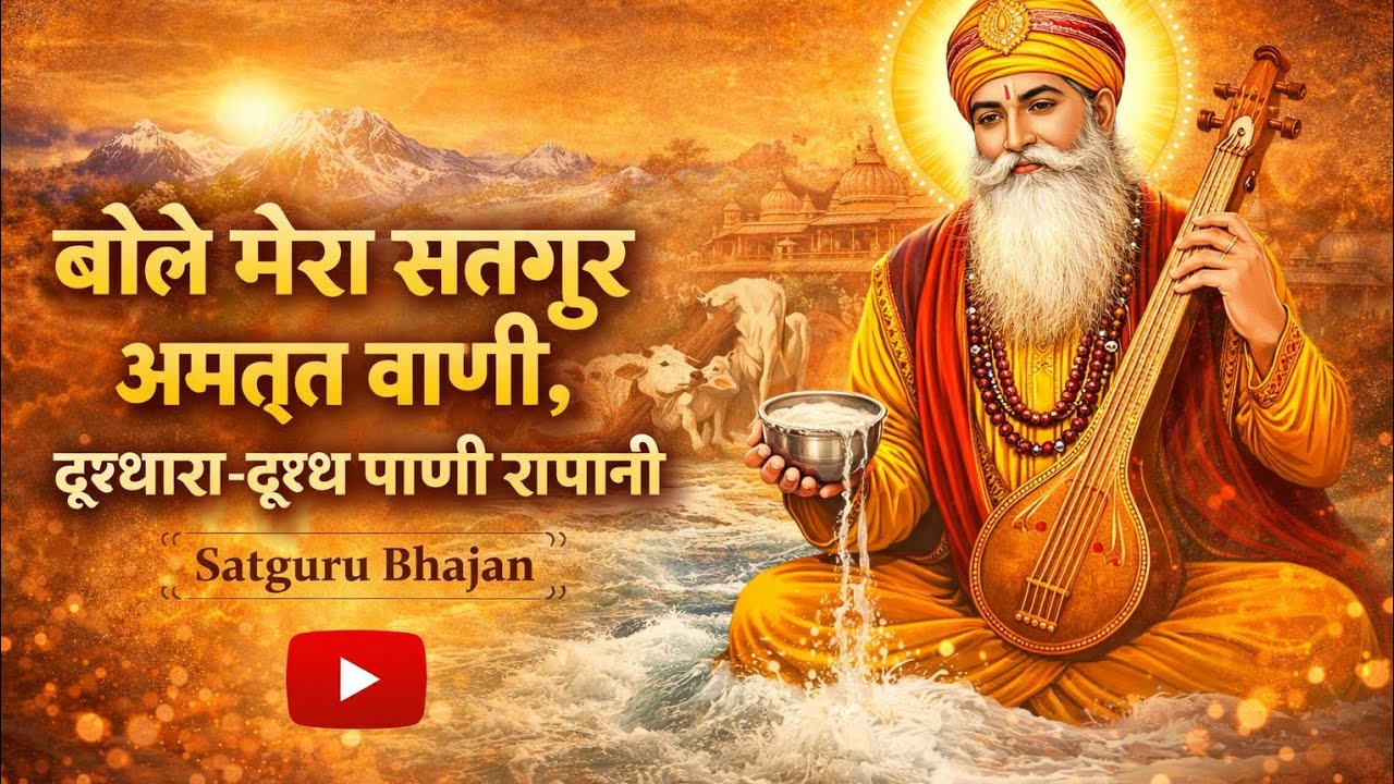 बोले मेरा सतगुरु अमृत वाणी | दु : धारा दुध पाणी रा पाणी | #Kabir Bhajan | #Satguru Bhajan
