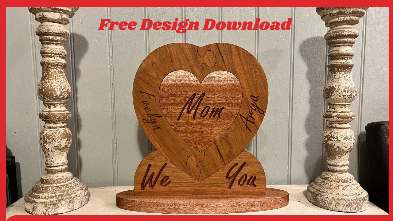 CNC Mother's Day Project From Start To Finish: Onefinity CNC