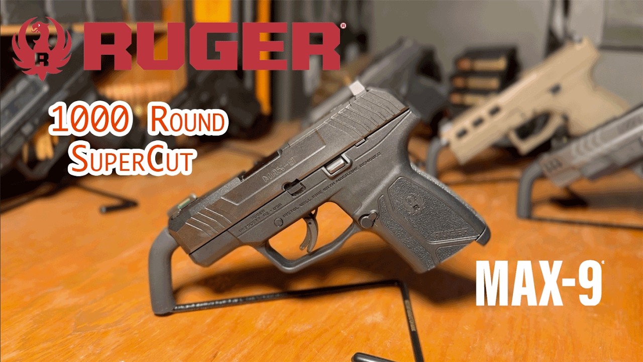 Ruger Max-9 | 1000 Round SuperCut!