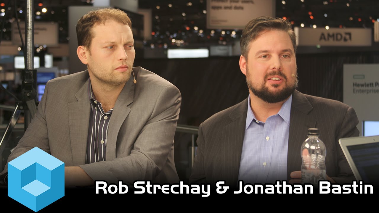 Rob Strechay & Jonathan Bastin - HPE Discover 2015 London - #HPEDiscover - #theCUBE