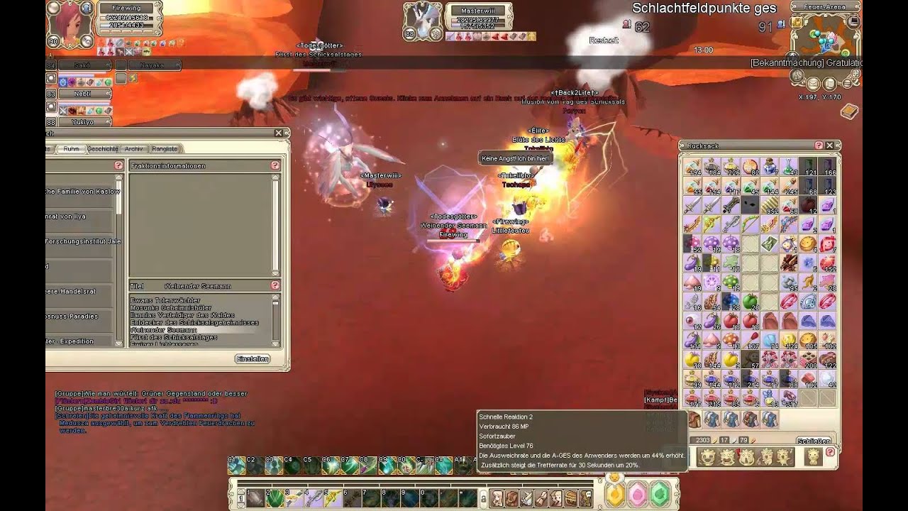Grand Fantasia: Shake it oo/ - Feuerarena lv 81-90 (5) - Firewing