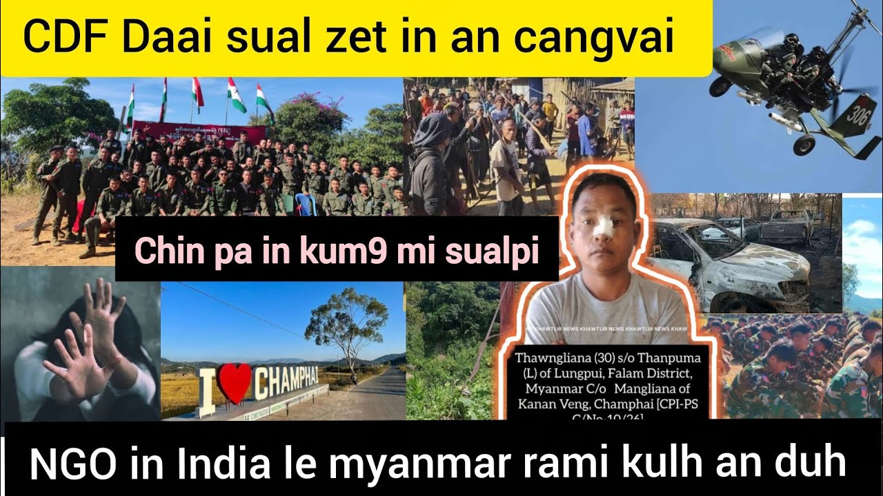 Feb 14 Zing: CDF Daai sual zet in an cangvai, Falam peng Lungpi pa in kum9 mi sualpi