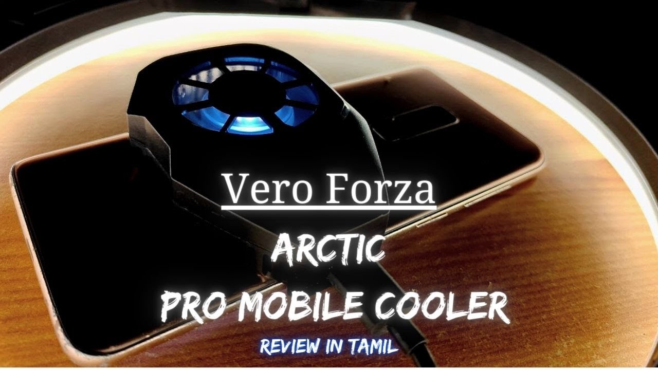 Vero Forza Arctic Pro Mobile Cooler for Gaming Review in Tamil | Eranatic Gaming