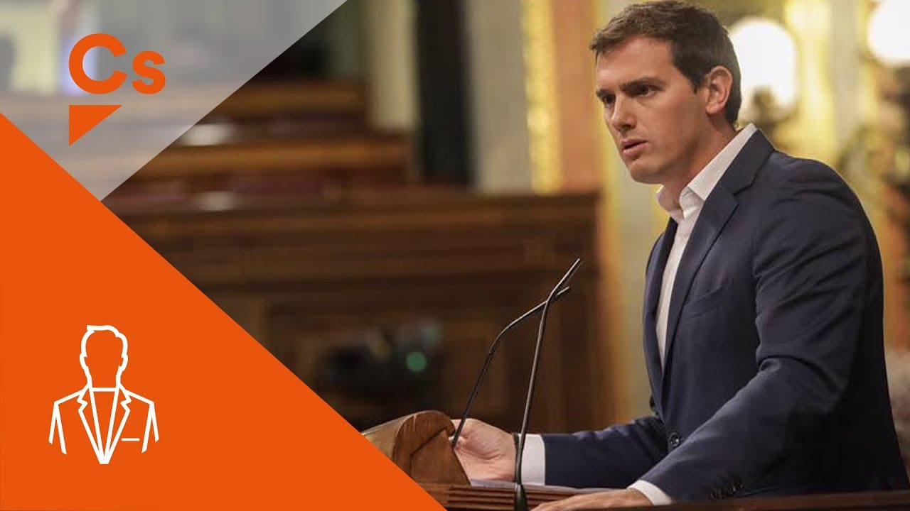 Albert Rivera. Intervención en respuesta a la comparecencia del presidente Sánchez