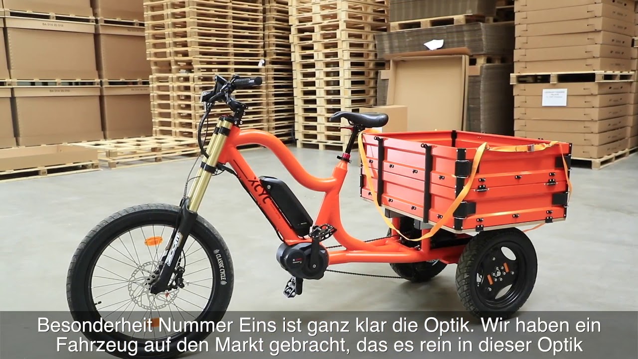 XCYC Pickup – das Lastenfahrrad der GWW