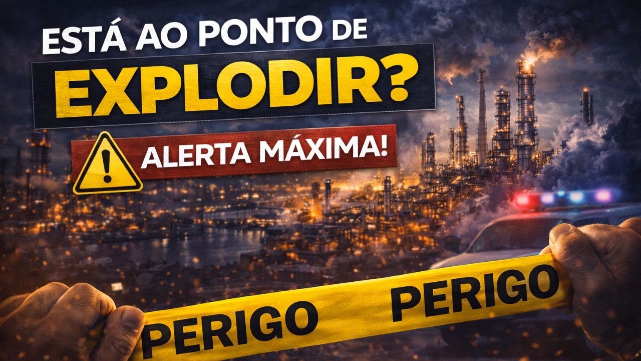 CUIDADO! ISSO PODE EXPLODIR A QUALQUER MOMENTO NA REFINARIA