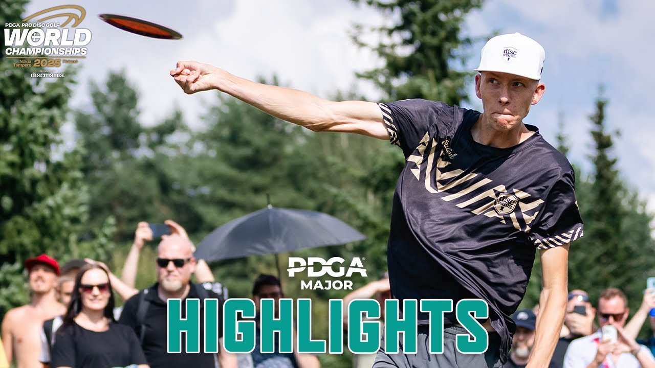 Round 1 Highlights, MPO | 2025 PDGA Pro World Championships