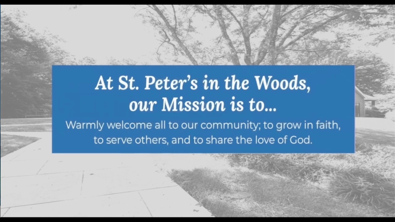 St. Peter's in the Woods year in review 2025