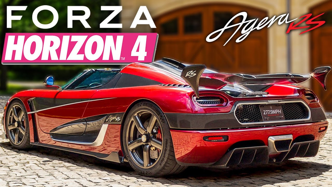 FORZA HORIZON 4 - KOENIGSEGG AGERA RS, O CARRO MAIS RÁPIDO DO MUNDO? #04