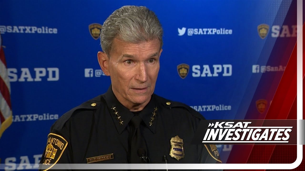 SAPD Chief William McManus announces plan to step down in September