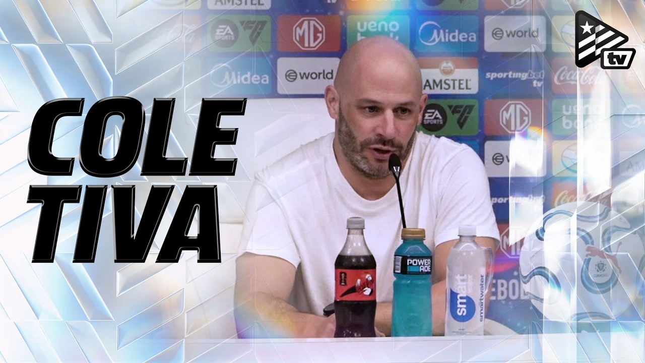 Coletiva p&oacute;s-jogo com Franclim Carvalho | Racing (ARG) x Botafogo | Sulamericana