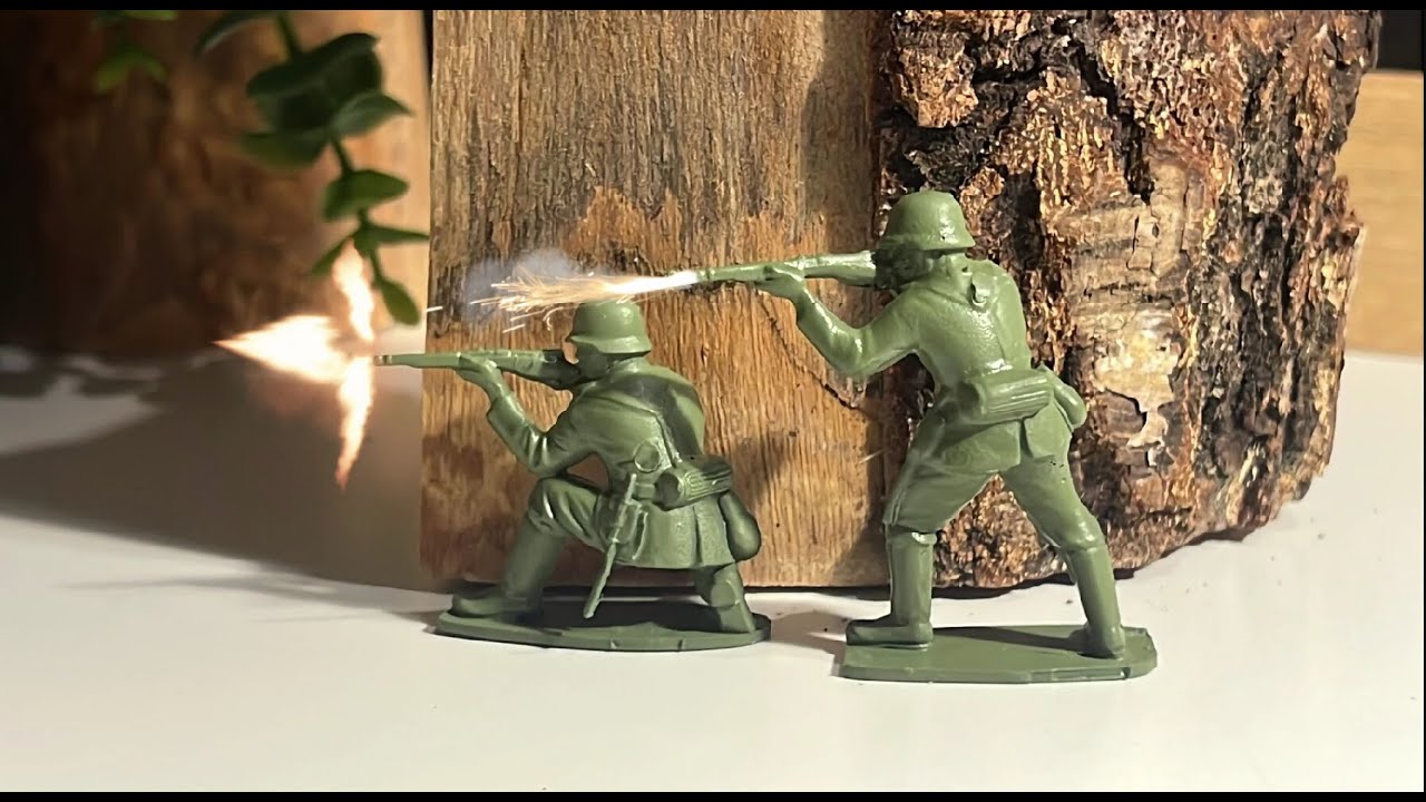 Soldier Animation Warfare | The General's Orders | Army Men Stop Motion
