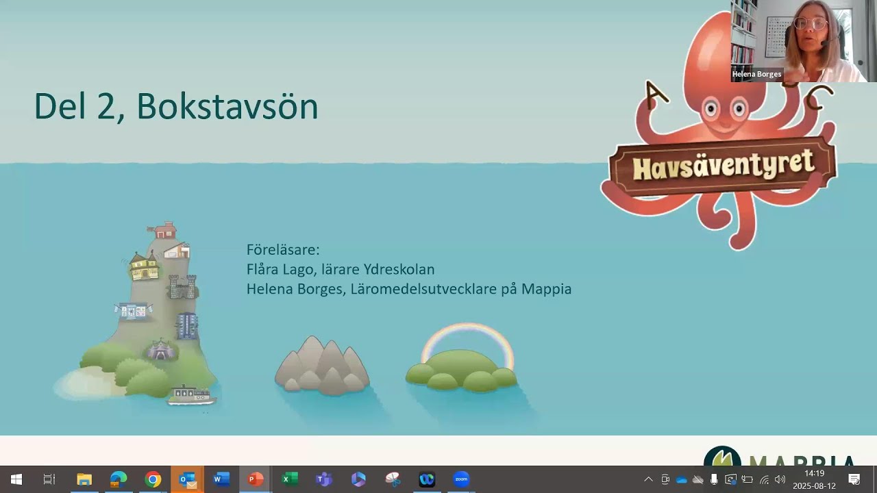 Kurs om Havsäventyrets del 2 Bokstavsön