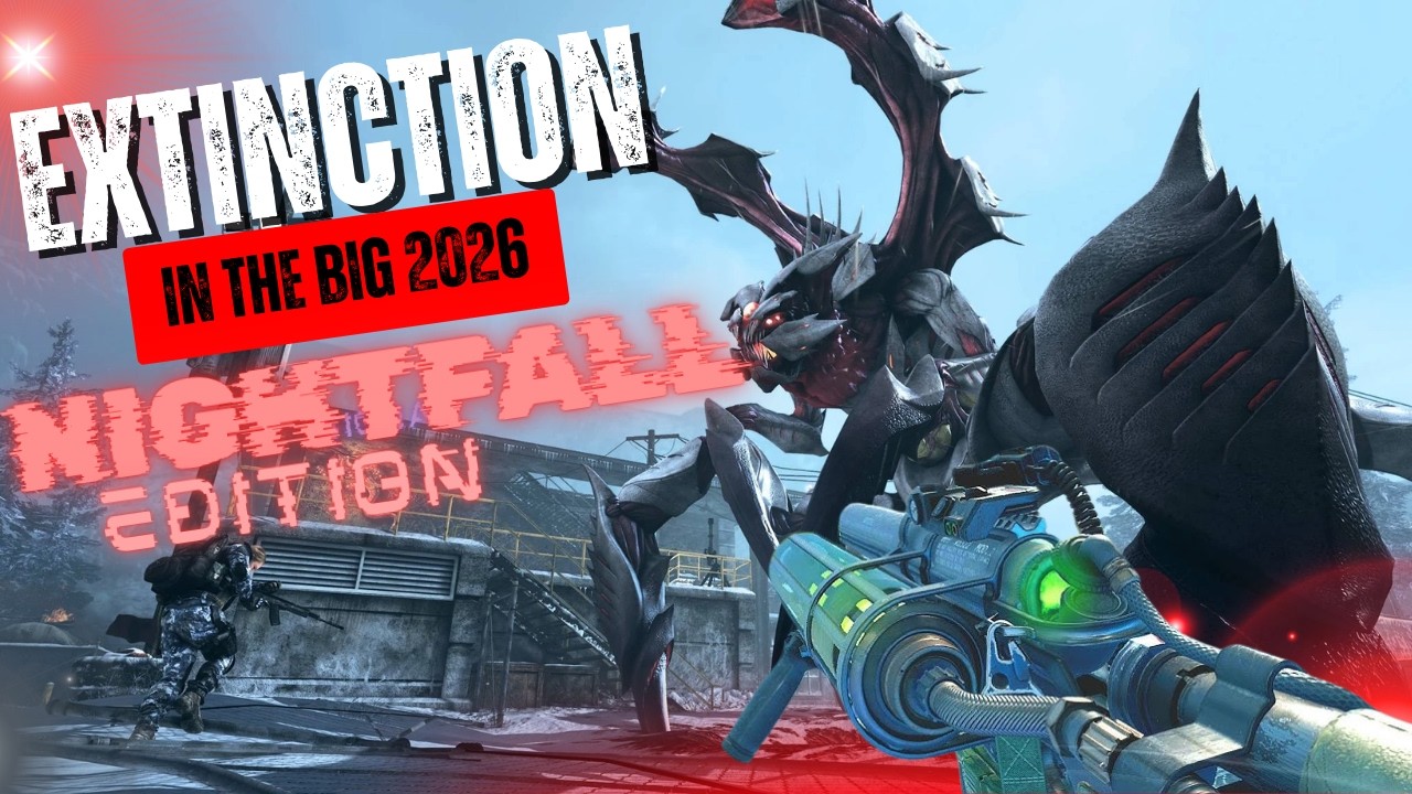 Extinction In The Big 2026 Except This Spider Has Turrets For Hands