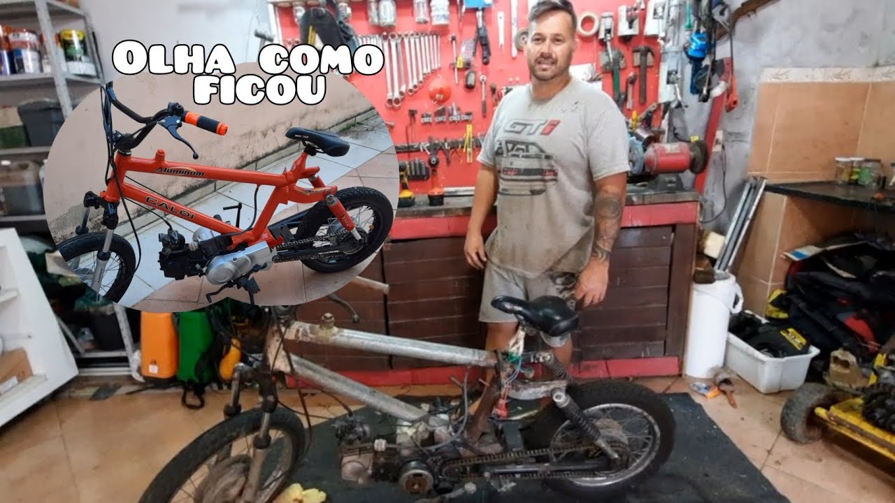FINALIZEI A BMX MOTORIZADA