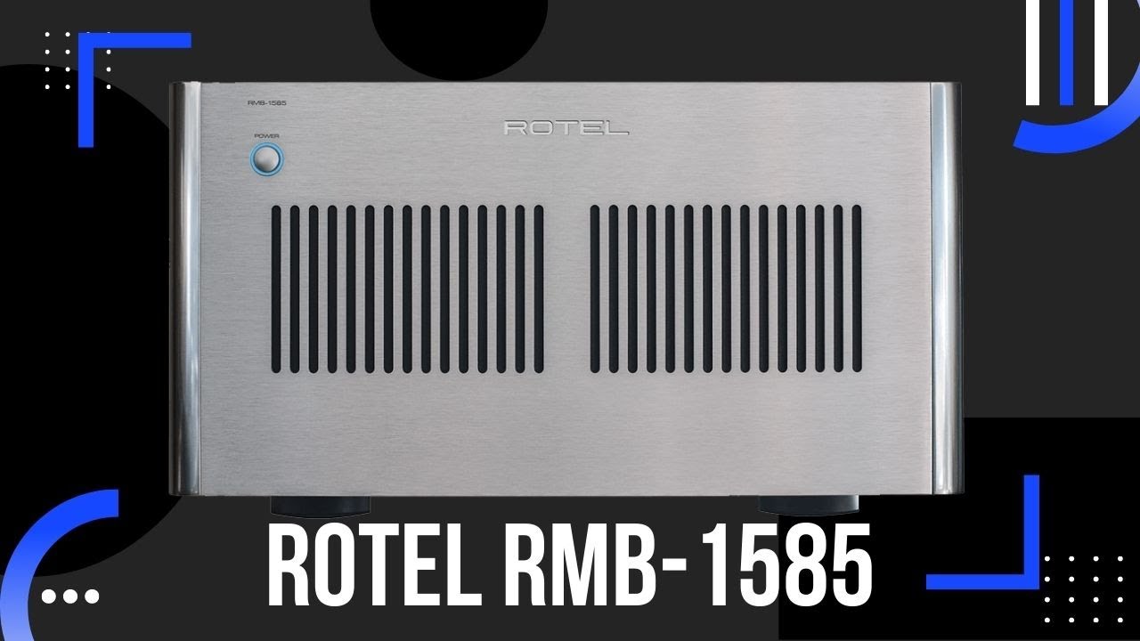 Rotel RMB-1585 200W x 5 channel Power Amplifier - Quick Look India