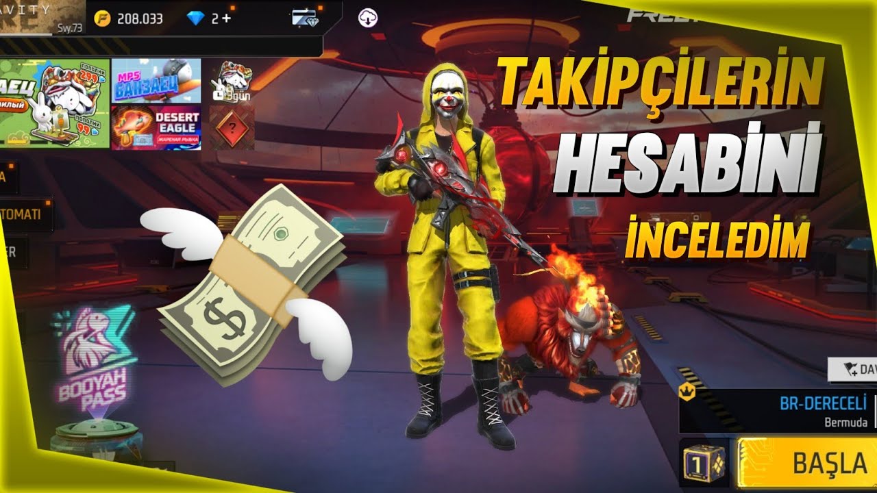 FREE FİRE TAKİPÇİLERİMİN HESABİNİ İNCELEDİM 😎 || FREE FİRE HESAB İNCELEME !!!