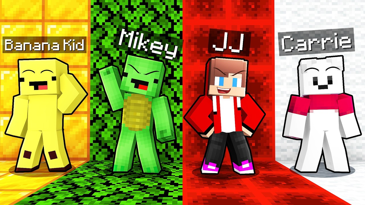 JJ and Mikey vs Friends: HIDE AND SEEK BATTLE in Minecraft!