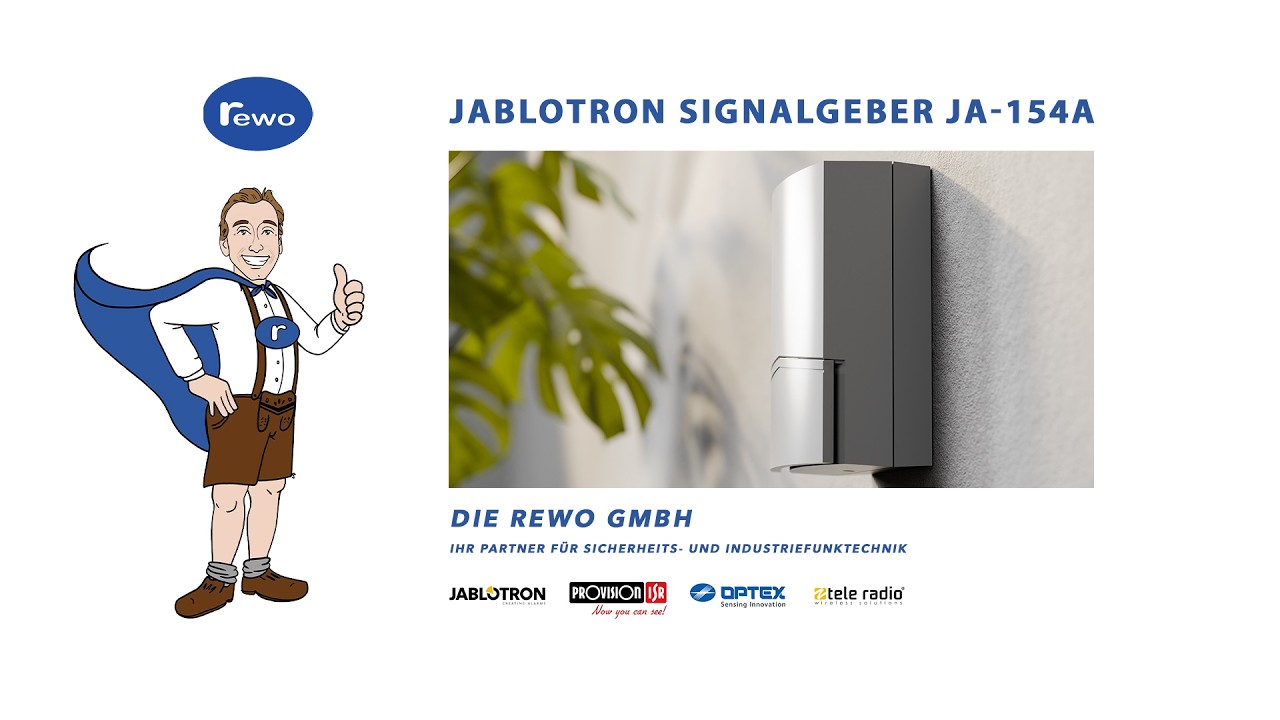 JABLOTRON Funk- Batterie- Signalgeber JA-154A - Smarte Innovation die schützt!