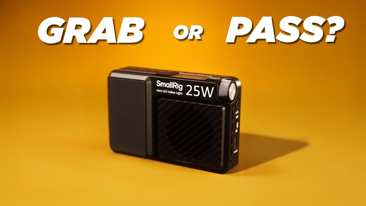 SmallRig RM 25C Review | Best Compact RGB Light for Creators?