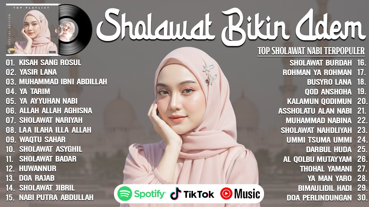 SHOLAWAT NABI MERDU TERBARU 2026 BIKIN HATI ADEM - SHOLAWAT TERPOPULER 2026 PALING ENAK DIDENGAR