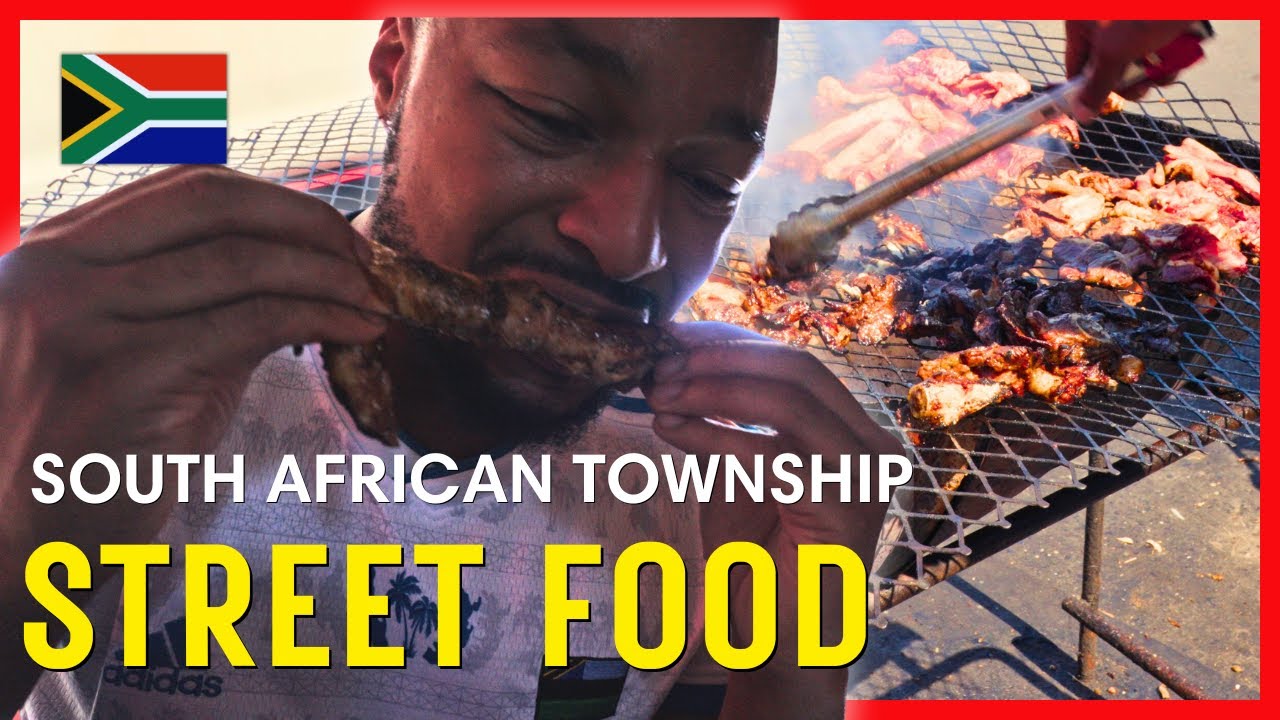 American Reacts to INSANE South African Street Food (Township Food Tour)