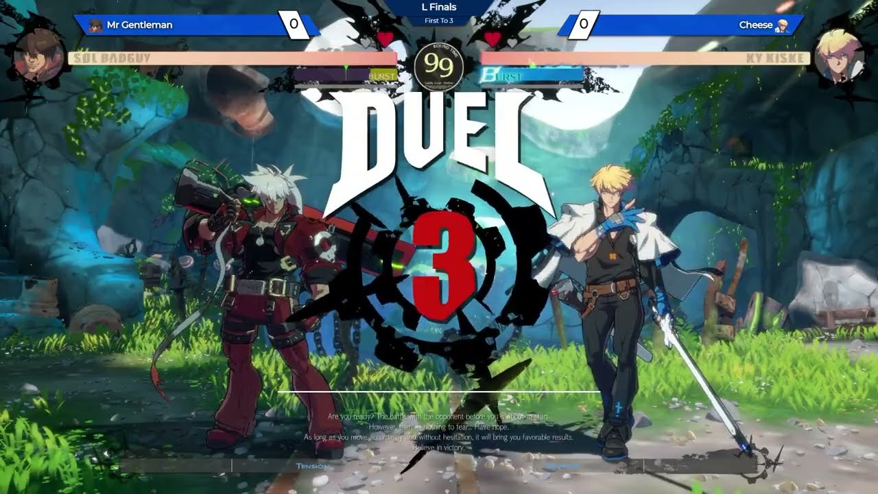 [01/03/26] #GGStrive LF: Mr Gentleman (Sol Badguy) VS Cheese (Ky Kiske)