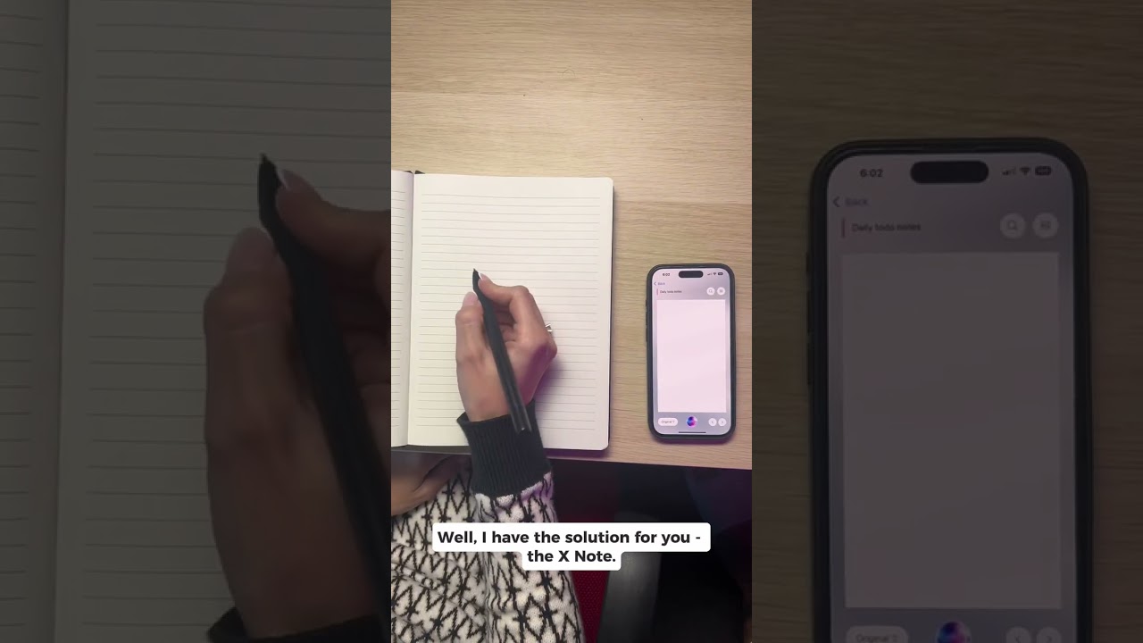 XNote - Real Pen and Paper, Powered By ChatGPT #tech #chatgpt #ai